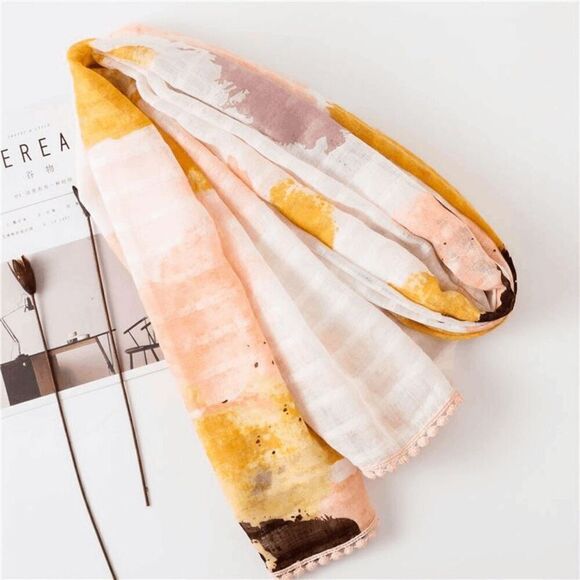 2/$30 Ladies Multi Color Scarf - Picture 2 of 7